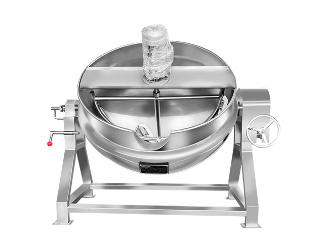 Steam jacketed kettle