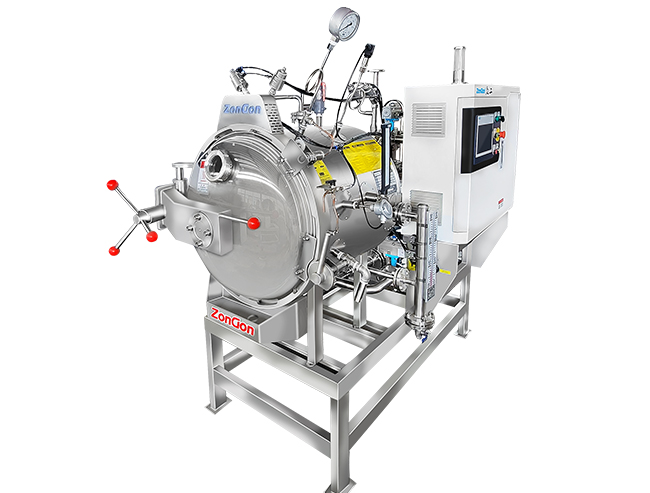 Small laboratory retort