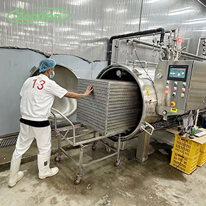 will eggs processing need to use a high temperature sterilization?
