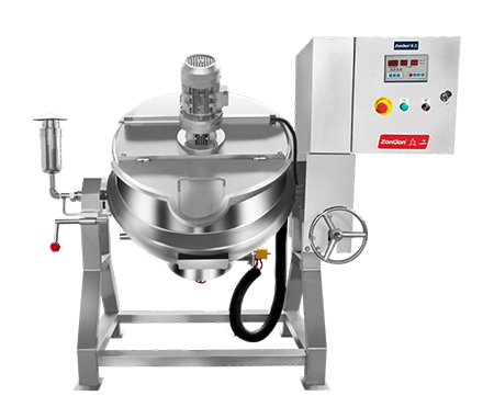 Electric jacketed kettle