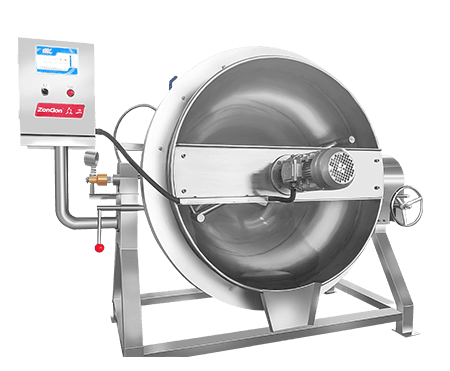 Gas jacketed kettle